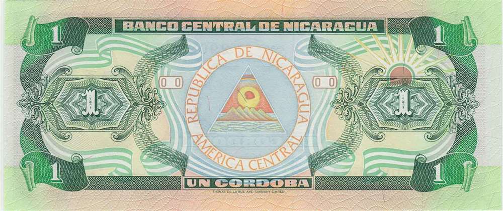 (1990) Банкнота Никарагуа 1990 год 1 кордоба &quot;Франсиско Эрнандес де Кордоба&quot;   UNC